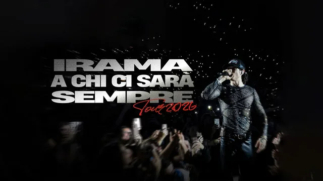 Promotional artwork for IRAMA | A Chi Ci Sarà Sempre - Palasport 2026